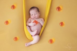 Sesión de fotos de bebé recién nacido newborn en Cartagena